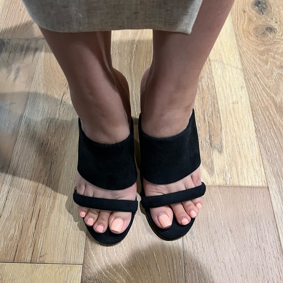 Celine black suede heels 36 - Picture 9 of 9